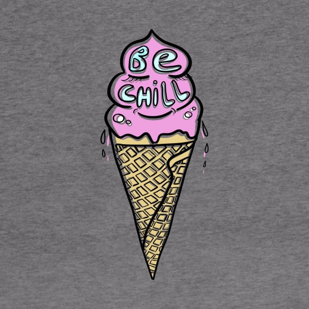 BE CHILL Ice Cream Cone 🍦 by OlgaVart